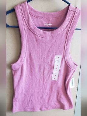 Old Navy Pink Tank Top Size M NWT